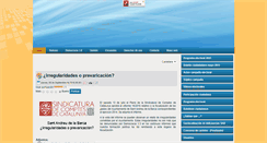 Desktop Screenshot of democracia-trespuntocero.org